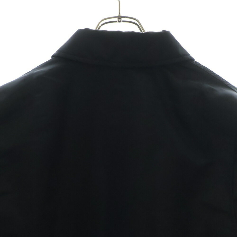 Celine Jacket Black Patch Nylon Bomber - image 4